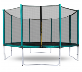 Aga SPORT PRO Trampolína 366 cm Dark Green + ochranná síť