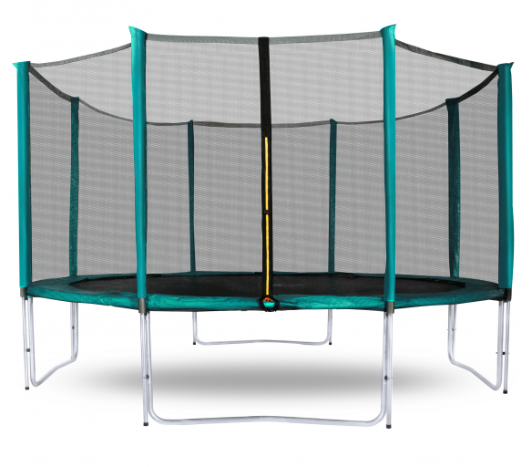 Aga SPORT PRO Trampolína 366 cm Dark Green + ochranná síť