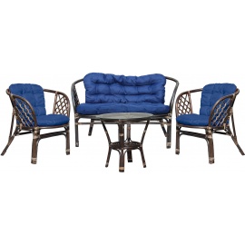 Aga Ratanová sestava BAHAMA Choco Dark Blue