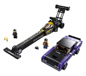 LEGO® Speed Champions 76904 Mopar Dodge//SRT Top Fuel Dragster a 1970 Dodge Challenger T/A