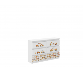 Wooden Toys Dětská komoda Work R-120