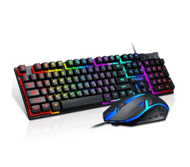 Aga Podsvícená herní klávesnice + myš TF200