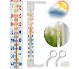Venkovní nalepovací teploměr - 25,5 cm