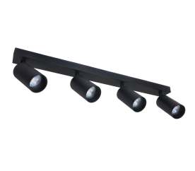 Stropní bodové svítidlo LED VIKI-L 4x GU10 černé