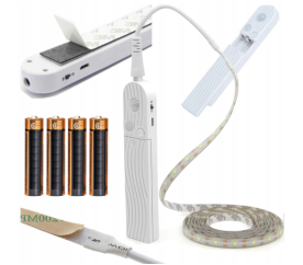 LED pásek na baterie / USB se senzorem pohybu - 2m