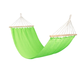Linder Exclusiv Houpací síť 200x150 cm Světle zelená 2DAZ098