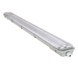 Svítidlo + 2x LED trubice mini plate - T8 - 120cm - 230V - IP65 - neutrální bílá