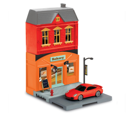 Sada Pekařství + kovový model auta 1:64