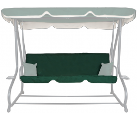 Aga Podsedák na zahradní houpačku COMFORTLUX Dark Green