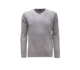 Fred Perry Svetr Grey Marl