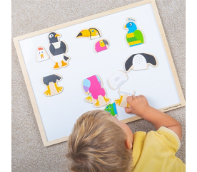 Bigjigs Toys Magnetky ptačí přátelé