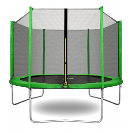 Aga SPORT TOP Trampolína 305 cm Light Green + ochranná síť