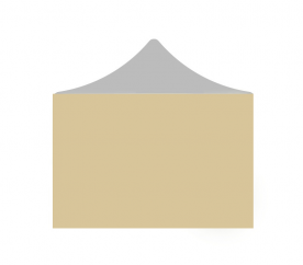 Aga Bočnice k altánu POP UP 3x4,5 m Beige