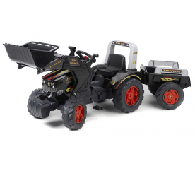 Falk Šlapací traktor FARM KING 950X 1075M s vlečkou