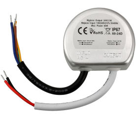 Zdroj do krabice 24V 60W IP67
