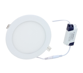 LED panel KRUHOVÝ BRGD0106 225x225x17mm vestavný - 18W - 230V - 1480Lm - neutrální