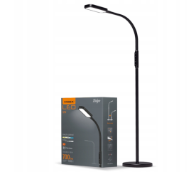 Stojací LED lampa TOKYO - 12W - černá