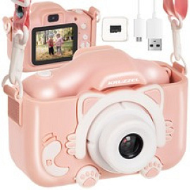 Digitální fotoaparát Kruzzel AC22296 růžový