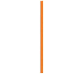 Aga Návlek na stojné tyče pro trampolíny SPORT EXCLUSIVE 180-500 cm Oranžový