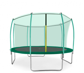 Aga SPORT FIT Trampolína 366 cm Dark Green + vnitřní ochranná síť