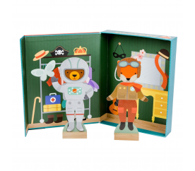 Petit Collage Magnetické puzzle zvířátka