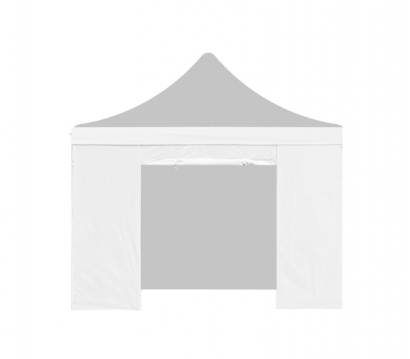 Aga Bočnice s dveřmi POP UP 2x2 m White