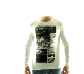 CALVIN KLEIN Tričko cmp80q Blanc