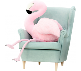 Aga4Kids Plyšový plameňák 150 cm