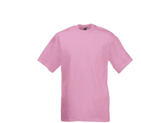 Fruit Of The Loom Tričko VALUEWEIGHT T Light Pink