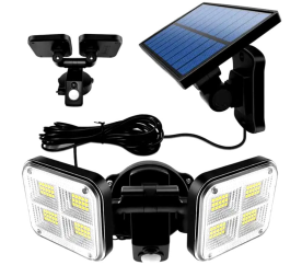 Solární LED COB lampa s pohybovým senzorem SONGO 16W