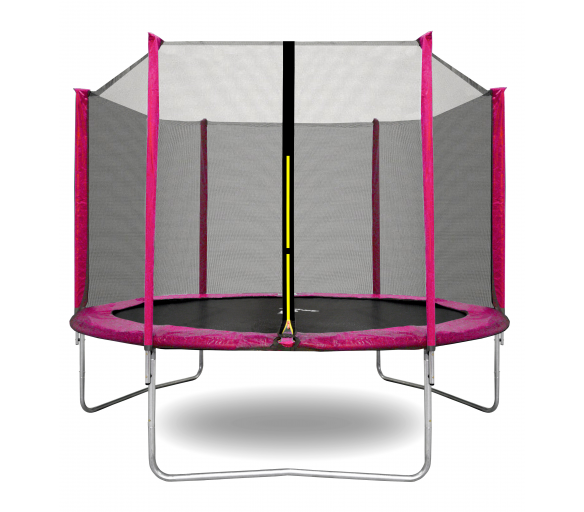Aga SPORT TOP Trampolína 305 cm Pink + ochranná síť