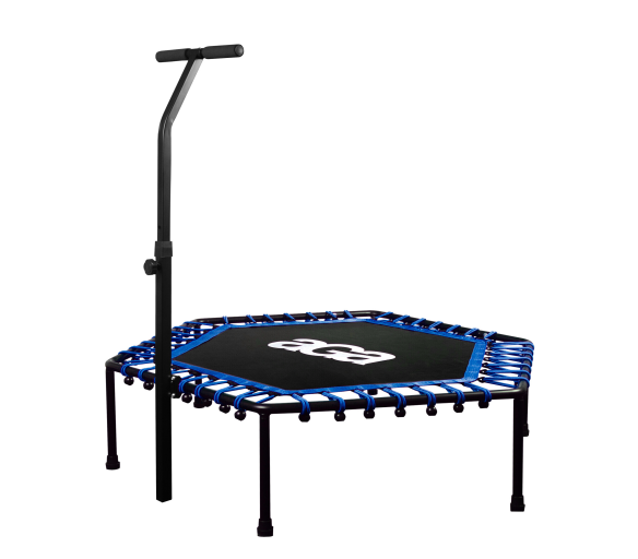 Aga FITNESS Trampolína 130 cm Modrá + madlo