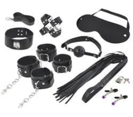 13 dílná sada BDSM pomůcek Bondage Kit ISO 5189