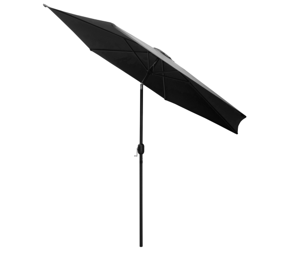 Aga Naklápěcí slunečník 300 cm Tmavě šedý