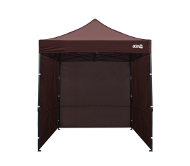 Aga Nůžkový stánek 3x3m Hnědý