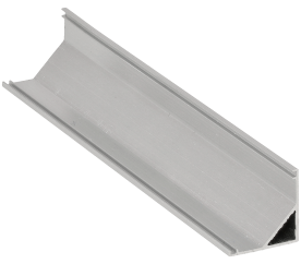 Rohový profil BRG-20 pro 2m ALU LED pásky + opálový kryt