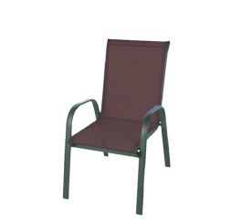 Linder Exclusiv Zahradní křeslo STAPEL MC330869 Brown