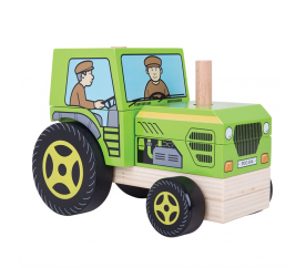 Bigjigs Baby Nasazování traktor