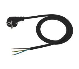 Napájecí kabel 3m 3x1 OMY černý