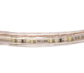 LED pásek - 230V - SMD 2835 - 1m - 60LED/m- 6W/m - 380Lm - IP68 - teplá bílá - 10mm