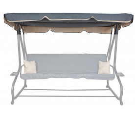 Aga Střecha na zahradní houpačku COMFORTLUX Grey