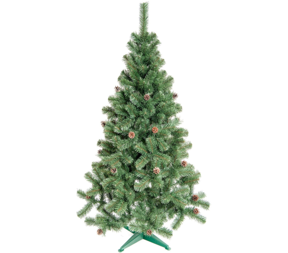 Aga Vánoční stromeček Jedle s šiškami 220 cm