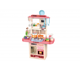 Aga4Kids Plastová kuchyňka FUN COOKING Růžová