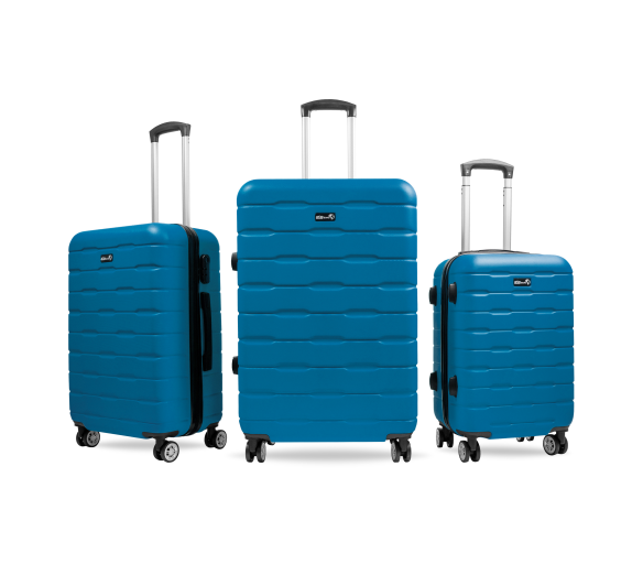 Aga Travel Sada cestovních kufrů MR4658 Tmavě Tyrkysová