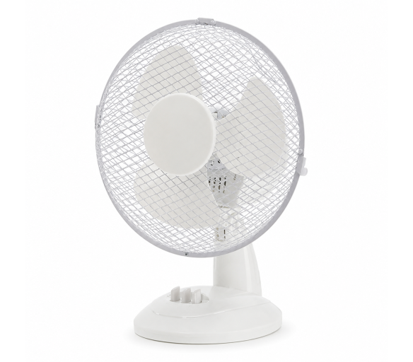 Aga Stolní ventilátor 27 cm Bílý