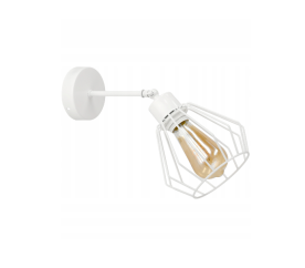 LED nástěnné svítidlo - 1xE27 - DIAMENT WHITE