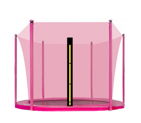 Aga Vnitřní ochranná síť 305 cm na 6 tyčí Pink