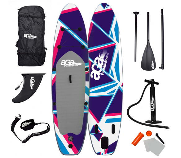 Aga Paddleboard MR5017FH 320x81x15 cm s držákem na prut