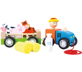 Small Foot Farmář s traktorem a zvířátky