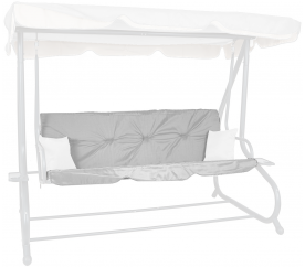 Aga Podsedák na zahradní houpačku GRANDLUX Light Grey